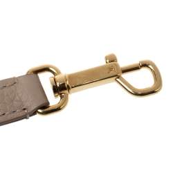 مملوكة مسبقًا Louis Vuitton Beige Leather Adjustable Shoulder Strap