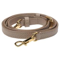مملوكة مسبقًا Louis Vuitton Beige Leather Adjustable Shoulder Strap