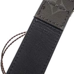 Pre Owned Louis Vuitton Monogram Eclipse Glaze Leather Ouest Belt 95 CM