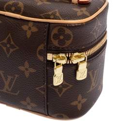 Pre Owned Louis Vuitton Monogram Canvas Nice Nano Toiletry Pouch