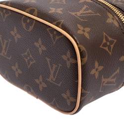 Pre Owned Louis Vuitton Monogram Canvas Nice Nano Toiletry Pouch