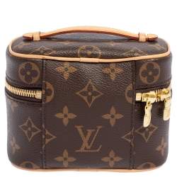 Pre Owned Louis Vuitton Monogram Canvas Nice Nano Toiletry Pouch