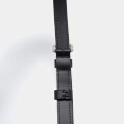 Pre Owned Louis Vuitton Black Leather Adjustable Shoulder Strap