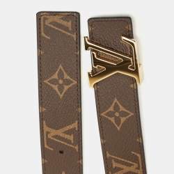 Louis Vuitton Monogram Canvas Initiales Reversible Belt 75CM