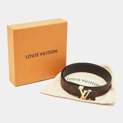 Louis Vuitton Monogram Canvas Initiales Reversible Belt 75CM