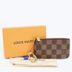 Louis Vuitton Damier Ebene Canvas Key Pouch