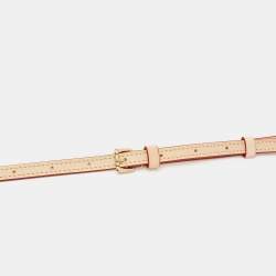 Louis Vuitton Beige Leather Adjustable Shoulder Bag Strap