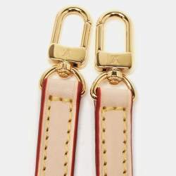 Louis Vuitton Beige Leather Adjustable Shoulder Bag Strap