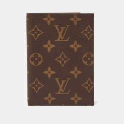 Pre Owned Louis Vuitton Monogram Canvas Passport Cover