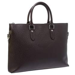 Louis Vuitton Brown Taiga Leather Anton Soft Briefcase