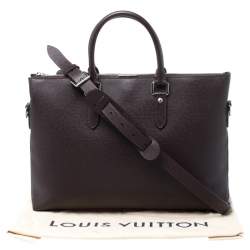 Louis Vuitton Brown Taiga Leather Anton Soft Briefcase