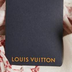 Pre Owned Louis Vuitton White Monogram Print Cotton Mini Shorts S