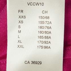 Pre Owned Louis Vuitton Navy Blue Monogram Silk & Wool Bomber Jacket XS