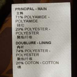 مملوكة مسبقًا Louis Vuitton Green Nylon Puffer Vest S