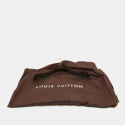 Pre Owned Louis Vuitton Black Wavy Textured Knit Knee Length Dress L