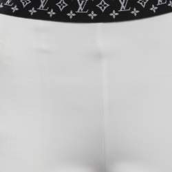 Pre Owned  Louis Vuitton X URS Fischer White Jersey Flight Mode Cycling Shorts  L