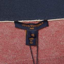 Louis Vuitton Multicolor Graphic Nautical Knit Cardigan XS