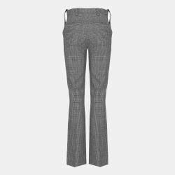 Pre Owned Louis Vuitton Women's Wool Trousers - Black - S