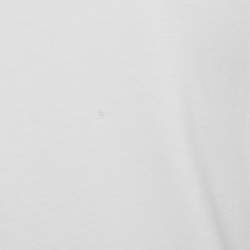 Louis Vuitton White Chain Print Cotton Crew Neck T-Shirt L
