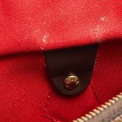 Pre Owned Louis Vuitton Damier Ebene Canvas Speedy 25 Bag