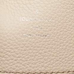 Pre Owned Louis Vuitton Galet Monogram Mahina Leather Bella Tote