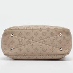 Pre Owned Louis Vuitton Galet Monogram Mahina Leather Bella Tote