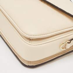 مملوكة مسبقًا Louis Vuitton Creme Monogram Empreinte Leather Pochette Metis East West Bag