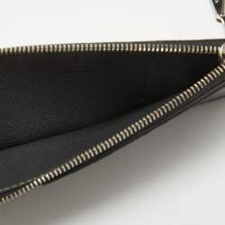 Louis Vuitton Silver Monogram Canvas and Taiga Leather Coin Card Holder