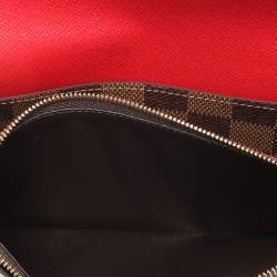 Louis Vuitton Damier Ebene Canvas Emilie Wallet