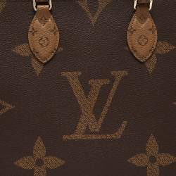 Louis Vuitton Reverse Monogram Giant Canvas Onthego MM Bag