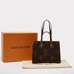 Louis Vuitton Reverse Monogram Giant Canvas Onthego MM Bag