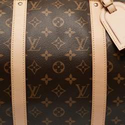Louis Vuitton Monogram Canvas Keepall Bandouliere 50 Bag