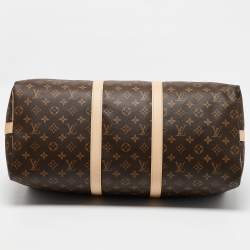Louis Vuitton Monogram Canvas Keepall Bandouliere 50 Bag