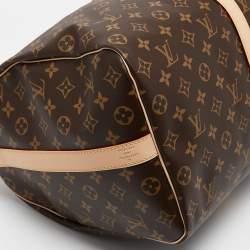 Louis Vuitton Monogram Canvas Keepall Bandouliere 50 Bag