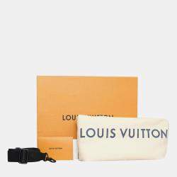 Pre Owned Louis Vuitton Monogram Keepall Bandouliere 35 Taurillon Bag