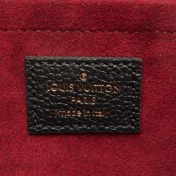 مملوكة مسبقًا Louis Vuitton Black/Beige Giant Monogram Empreinte Leather Felicie Pochette Bag