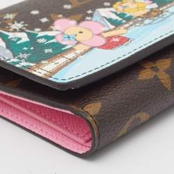 Louis Vuitton Monogram Canvas Christmas Animation Portefeuille Victorine Wallet