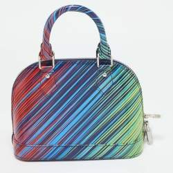 Louis Vuitton Vert/Rouge Tropical Epi Leather Alma BB Bag
