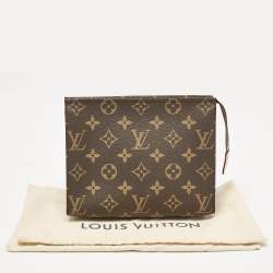 Pre Owned Louis Vuitton Monogram Canvas Toiletry 19 Pouch 