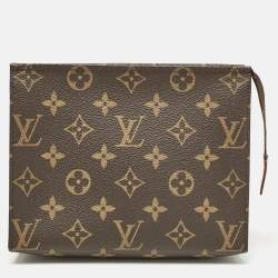 Pre Owned Louis Vuitton Monogram Canvas Toiletry 19 Pouch 