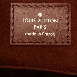 Pre Owned Louis Vuitton Cognac Monogram Empreinte Leather Onthego MM Bag