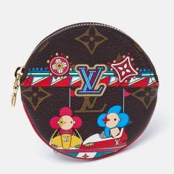 Louis Vuitton Monogram Canvas Christmas Animation Bumper Cars Coin Purse
