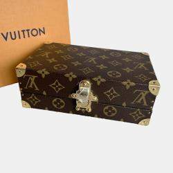 Louis Vuitton Brown Monogram Canvas Trunk Bag