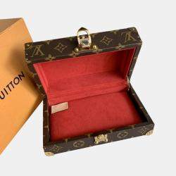 Louis Vuitton Brown Monogram Canvas Trunk Bag