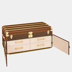 Louis Vuitton Courrier Lozine 110 Hard Trunk Monogram Canvas
