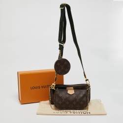 Louis Vuitton Green Monogram Canvas Multi Pochette Accessories Bag