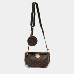 Louis Vuitton Green Monogram Canvas Multi Pochette Accessories Bag