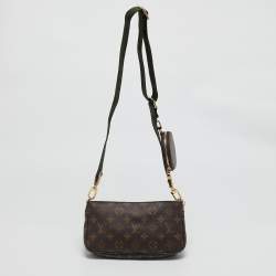 Louis Vuitton Green Monogram Canvas Multi Pochette Accessories Bag