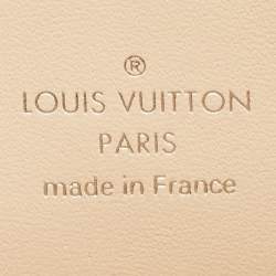 Louis Vuitton Beige Quilted Leather Malletage Alma BB Bag