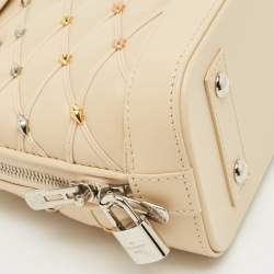 Louis Vuitton Beige Quilted Leather Malletage Alma BB Bag
